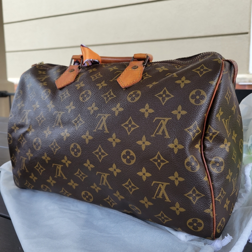 1985 Speedy 35 Monogram(Free African Print Dustbag) - Picture 3 of 17